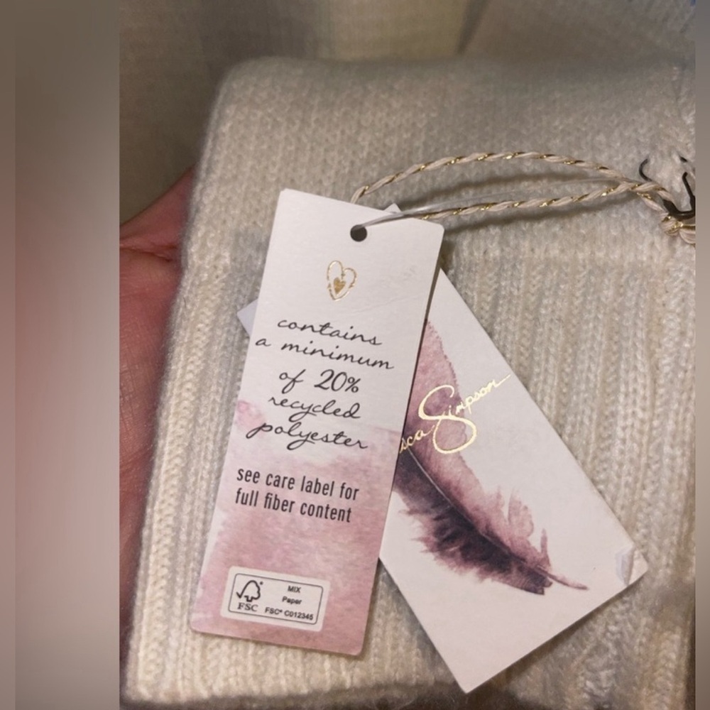 Jessica Simpson hearts turtleneck sweater size XS - Picture 3 of 5